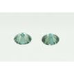 Round Shape Diamond Pair Fancy Blue Color 0.59 TCW VS1/2