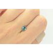 Loose Oval Diamond Fancy Blue 1.03 Carat VS2