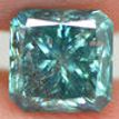 Fancy Blue Radiant Diamond 1.70 Carat SI2