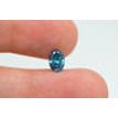 Loose Blue Oval Diamond 1 Carat SI2