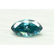 Marquise Cut Diamond Fancy Blue SI1 0.55 Carat