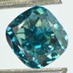Cushion Cut Diamond Fancy Blue VS2 1.61 Carat