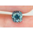 Cushion Cut Diamond Fancy Blue VS2 1.61 Carat