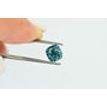 Cushion Cut Diamond Fancy Blue VS2 1.61 Carat