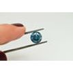 Loose Blue Diamond Natural Enhanced Fancy Round Shaped 2.50 Carat I1 For Ring