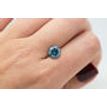 Loose Blue Diamond Natural Enhanced Fancy Round Shaped 2.50 Carat I1 For Ring