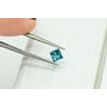 Princess Cut Diamond Fancy Blue 0.55 Carat VS2