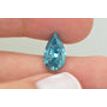 Pear Shape Diamond Fancy Blue Color 3.12 Carat I1