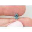 Pear Shape Diamond Fancy Blue Color 0.46 Carat SI2