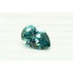 Pear Shape Diamond Fancy Blue Color 0.46 Carat SI2