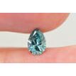 Pear Shape Diamond Fancy Blue Color 0.46 Carat SI2