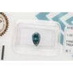 Pear Shape Diamond Fancy Blue Color 1.03 Carat SI1 IGI Certified