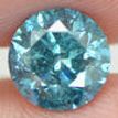 Fancy Blue Diamond Loose Round Shape 1.53 Carat