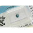 Round Diamond Fancy Blue 0.42 Carat SI1 IGI Certified