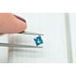 Princess Cut Diamond Blue Color 0.54 Carat SI1