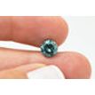 Fancy Blue Color Round Shape Real Diamond 1.61 Carat 