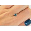 Round Shape Diamond Blue Color Loose 1/2 Carat VS2