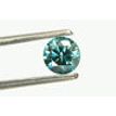 Loose Round Diamond Fancy Blue 0.44 Carat VS1