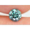 Loose Round Diamond Fancy Blue 0.44 Carat VS1