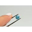 Loose Fancy Blue Real Diamond Round Shaped 1.13 Carat