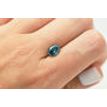 Fancy Blue Oval Diamond 1.65 Carat I1