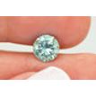 Round Shape Diamond Blue Color SI1 1.85 Carat Certified
