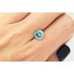 Round Cut Diamond Fancy Blue 2.22 Carat SI1