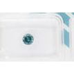 Round Diamond Fancy Blue 0.38 Carat SI2 IGI Certificate
