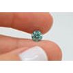 Round Shaped Diamond Loose Fancy Blue 1 Carat SI2