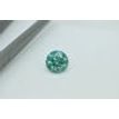 Round Shaped Diamond Loose Fancy Blue 1 Carat SI2