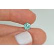 Round Shaped Diamond Loose Fancy Blue 1 Carat SI2