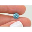 Loose Blue Round Diamond 1.55 Carat SI2