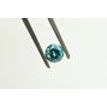 Round Diamond Blue Color IGI Certified 0.39 Carat SI1