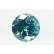 Fancy Blue Round Diamond Loose 1.07 Carat SI1