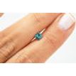Loose Princess Shaped Blue Diamond 1/2 Carat VS1