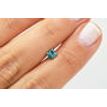 Loose Princess Shaped Blue Diamond 1/2 Carat VS1