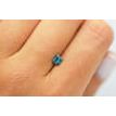 Loose Princess Shaped Blue Diamond 1/2 Carat VS1