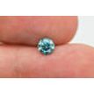 Loose Fancy Blue Round Diamond 0.46 Carat SI2 