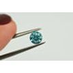 Loose Fancy Blue Round Diamond 0.46 Carat SI2 
