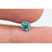 Loose Fancy Blue Round Diamond 0.46 Carat SI2 