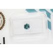 Round Diamond Fancy Blue 0.37 Carat SI2 IGI Certified