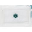 Round Diamond Fancy Blue 0.37 Carat SI2 IGI Certified