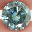 Round Cut Diamond Fancy Blue 1.06 Carat VS2