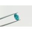 Oval Diamond Fancy Blue Color 1.57 Carat SI1