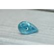 Pear Shape Diamond Fancy Blue Color 3.12 Carat I1