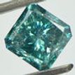Fancy Blue Radiant Diamond 1.70 Carat SI2
