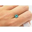 Loose Fancy Blue Princess Cut Real Diamond 1.55 Carat