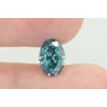 Oval Cut Diamond Fancy Blue Color Loose 1.62 Carat VS2