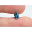 Loose Blue Oval Diamond 1 Carat SI2