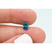 Loose Blue Oval Diamond 1 Carat SI2